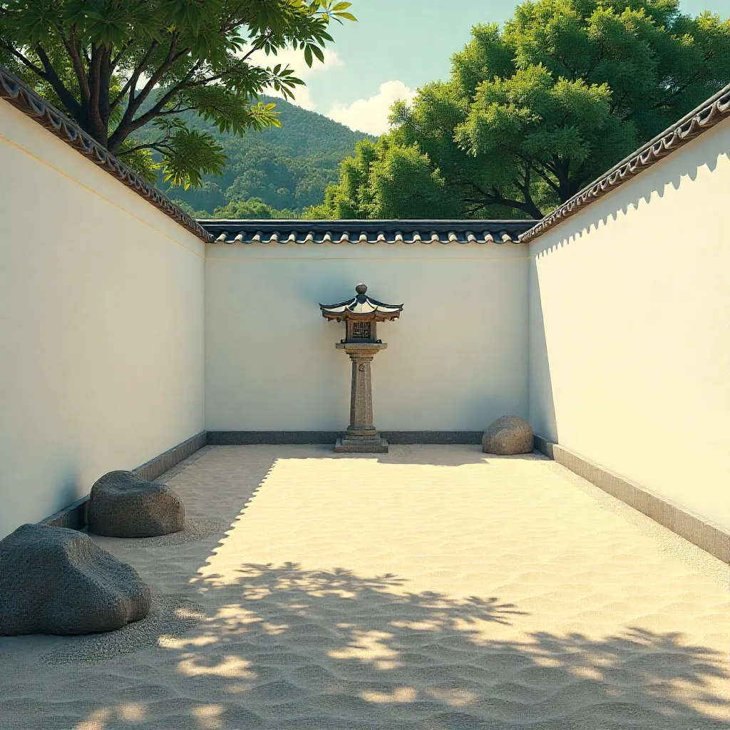 Zen-inspired decorative accessory